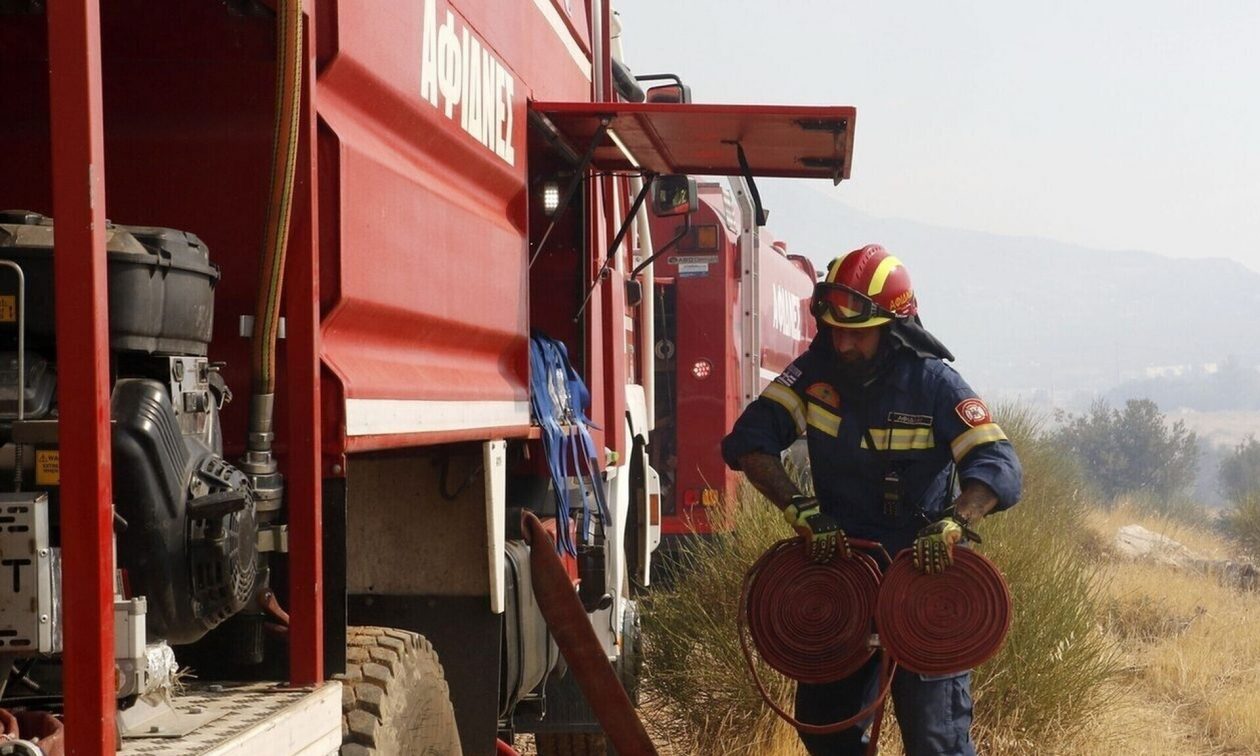 Φωτιά στα Φλαμπούρια Κύθνου υπό έλεγχο σύμφωνα με την Πυροσβεστική